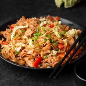Chicken Chop Suey Rice